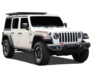 Jeep Wrangler JL 4 Door (2018-Current) Extreme 1/2 Roof Rack Kit - by Front Runner